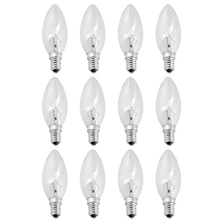 12x Valonlähde 40W E14 Kirkas Valkoinen Klassinen Hehkulamppu STOL