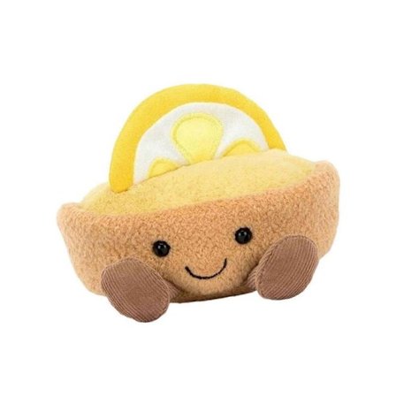 Sød Brød Kage Plysdukke Dejlig Blød Pude Børneværelse Dekorationer Søde Komfort Gave Flerfarvet-Citron æggetærte