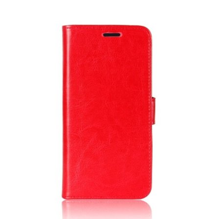 Crazy Horse Cover for Samsung Galaxy A20e - Red