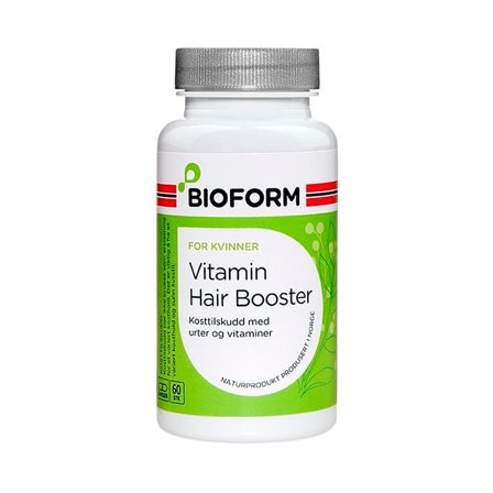 Bioform Vitamin Hair Booster 60 kaps., Helse & Madvarer, Kosttilskud, Kosttilskud Til Kvinder