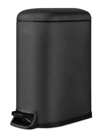 Mette Ditmer Walther Pedal Bin - Black - 19X32X39CM