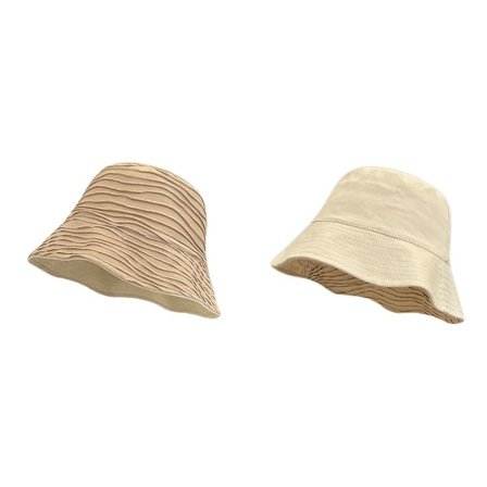 Vendbar Bucket Hat Solbeskyttelse KHAKI