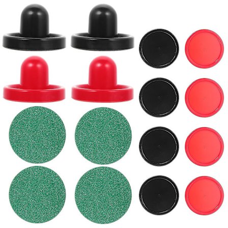 Gaming Bord Tilbehør Air Hockey Bord Paddles Air Hockey Pucks Air Hockey Bord Håndtag Air Hockey Udskiftningsmål