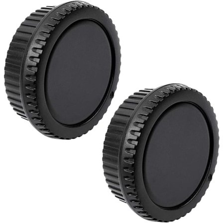 Kamerahus Dæksel og Objektiv Bagdæksel til Alle Canon EOS EF