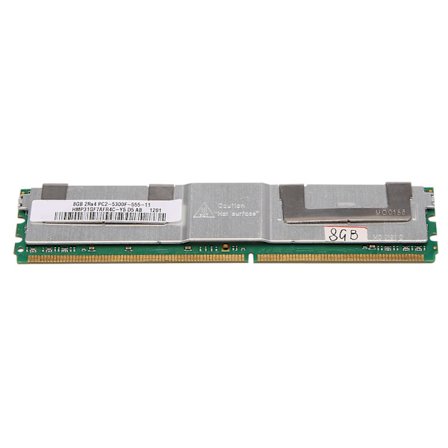 DDR2 8 GB RAM-minne 667 MHz PC2 5300 240 stift 1,8 V Fb Dimm med kylväst för AMD-stationärt minne