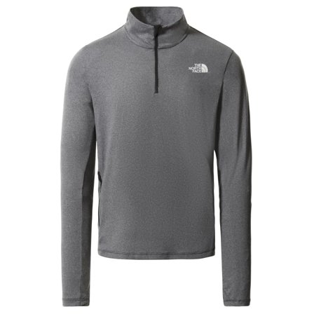 The North Face Men’s Riseway 1/2 Zip Top Men long-sleeved training tops Grey S