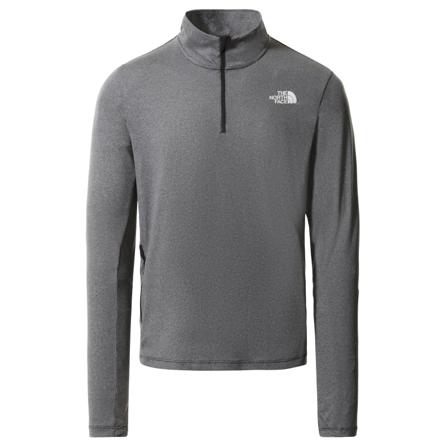 The North Face Men’s Riseway 1/2 Zip Top Men long-sleeved training tops Grey M