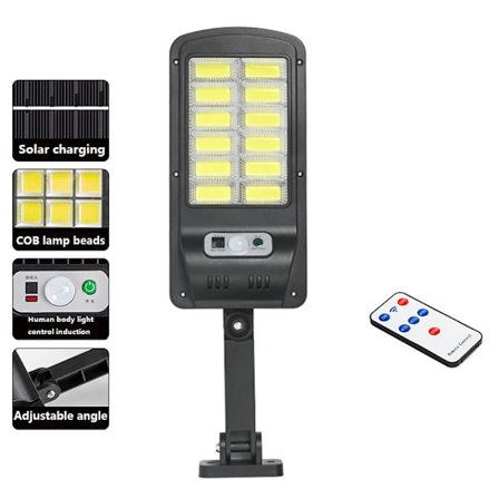 Slittålig Praktiskt Solpanel Utomhusbelysning