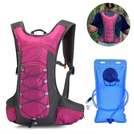 Hydration Pack med vattenblåsa För kvinnor Män Barn - Denna ryggsäck håller dig sval och perfekt för utomhussporter Löpning Vandring Camping Klättring