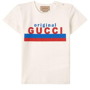Kids - Gucci White Logo T-Shirt 3-6 months - Tops - 3-6 months - White