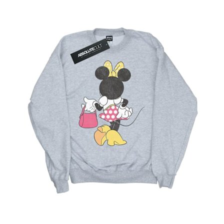 Disney Girls Minnie Mouse Back Pose Sweatshirt 5-6 år Sport
