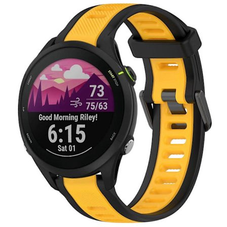 22mm Silikon Klockarmband För Garmin Forerunner 255