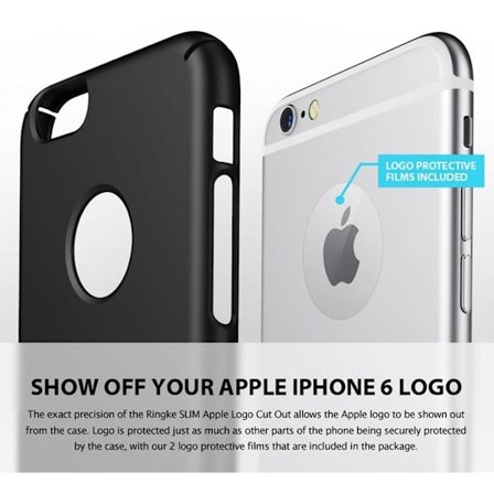 Ringke Logo-Cut Slim Dual Coated Skal till Apple iPhone 6(S) Plus - Vit