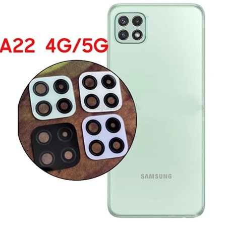 3-PACK Samsung Galaxy A22 5G 2.5D HD Kameralinsskydd