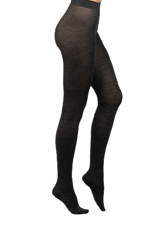 BleuForêt Ullstrumpbyxa Strumpbyxor Dam Grå XL