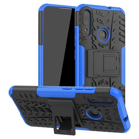 Offroad Motorola Moto E6 Plus kuoret - Sininen