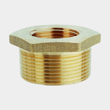 Reducción Maestrini Reducing Bushing, latón, 1 1/4" G (BSP) (interior) a 1 1/2" G (BSP) (exterior)