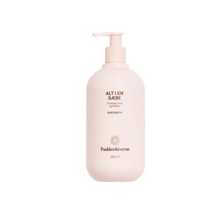 Pudderdåserne Alt i en Sæbe 500 ml, Skincare, Håndpleje, Håndsæbe
