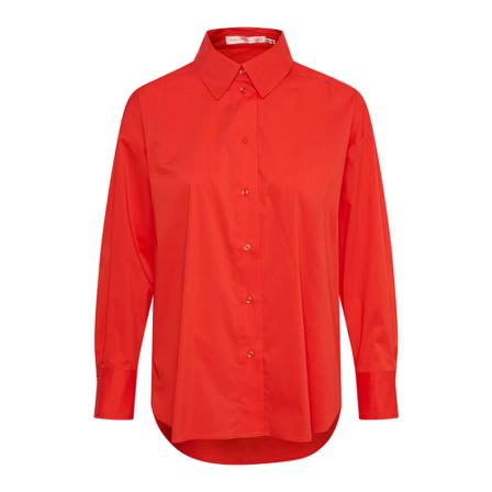 Inwear - Skjortor - Röd - Dam - Storlek: Xl, Dam, Storlek: XL