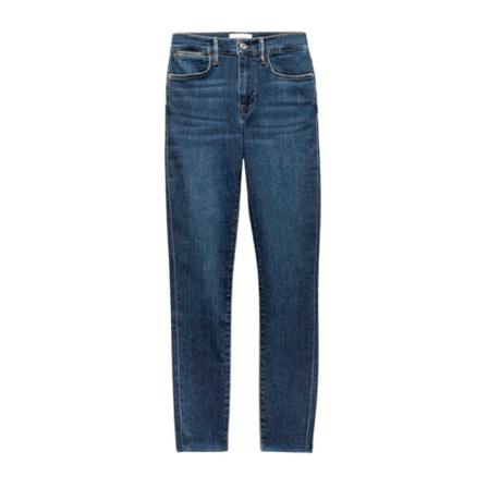 Frame, Slim fit Jeans Blauw, Dames, Maat:W28