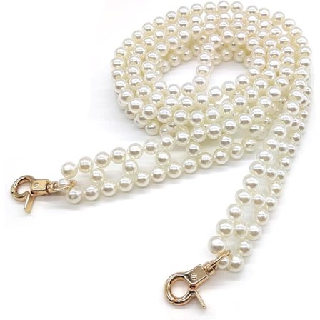 Pearl Necklace Chain Shoulder Bag Chain Handbag Chain Metal Chain