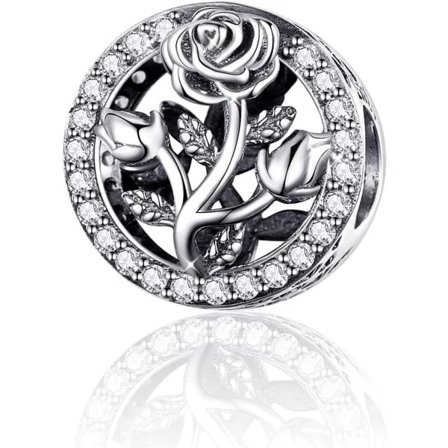 Berlokkiyhteensopiva Pandora-rannekoru Sterlinghopeasta