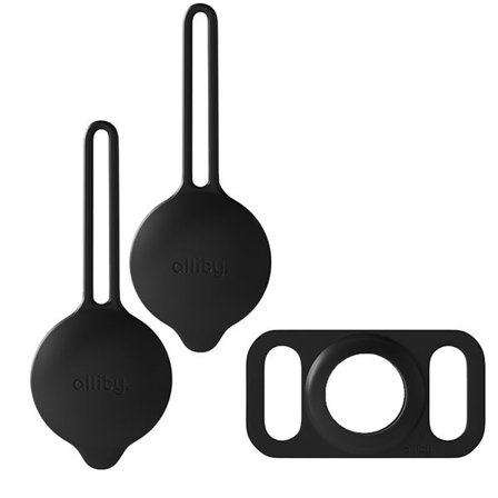 Allity etui til AirTag 3-pak – Sort