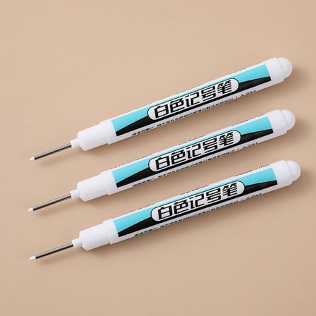 White Permanent Marker Pens 3st Paint Markers For Wood Rock Pl