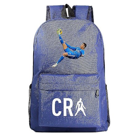 Cr7 18-tommers Laptop Rygsæk USB Opladning, Vandtæt Business Rygsæk Skoletaske, Stor Kapacitet Rejse Teens Mochila