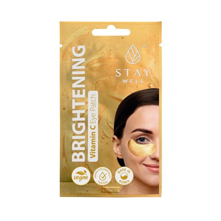 STAY WELL Mask Eye Patch - Brightening Vitamin C 2pz - Maschera Contorno Occhi