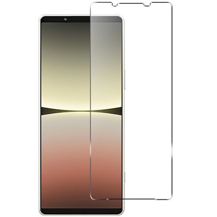 Sony Xperia 10 V Tempered Glass Screen Protector, 2.5D Arc Edge - Transparent