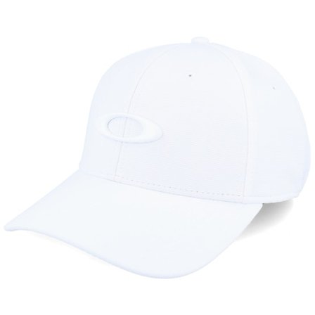 Oakley - Vit flexfit Keps - Tincan Cap White Flexfit @ Hatstore