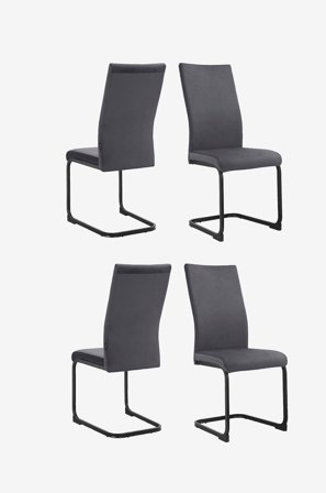 Loft24 - Matstol 2Pk Sia - Grå - Stolar - Från Homeroom