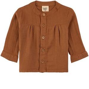 Buddy & Hope Cinnamon GOTS Muslin Shirt - Tops - 62/68 cm - Brown