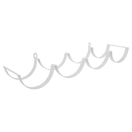 Stabilt Pappersställ Släta Kanter För Säker Och Hållbar Badrumsanvändning Med Badrumspappersställ Modern Design Väggmonterad Vågmolnstil Flera Lager