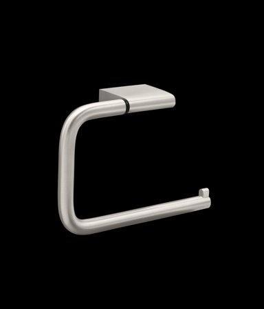 Beslag Design Flow Toalettpappershållare Borstad nickel, Badrum