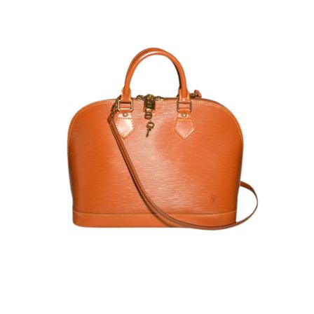 Louis Vuitton Vintage, Pre-owned Alma Oranje, Dames, Maat:ONE Size,leer