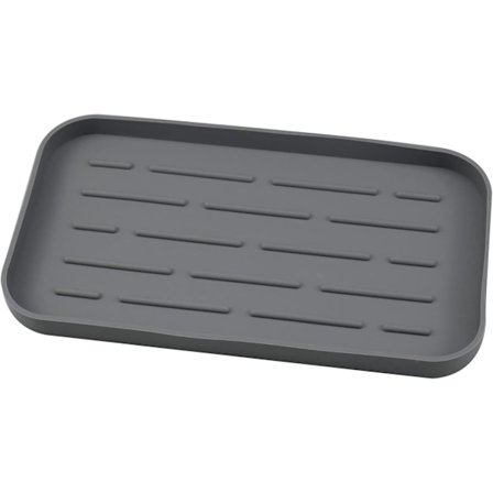 Badeværelsestilbehør Organizer Køkkenredskabsholder Kop- og Tallerken Tørremåtte 25 x 14 cm