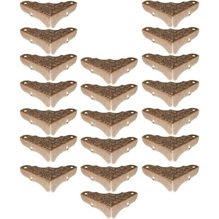 Set med 20 Antika Möbelbeslag, Möbelhörn och E, ZQKLA