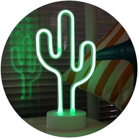 Kaktusvalot Neon-kyltit LED-kaktus Yövalot Huoneen sisustus