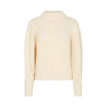 Copenhagen Muse Pullover , Beige , Dames , Maat: M Coltruien