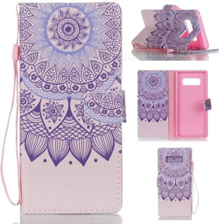 Plånboksfodral Samsung Galaxy Note 8 – Blomma