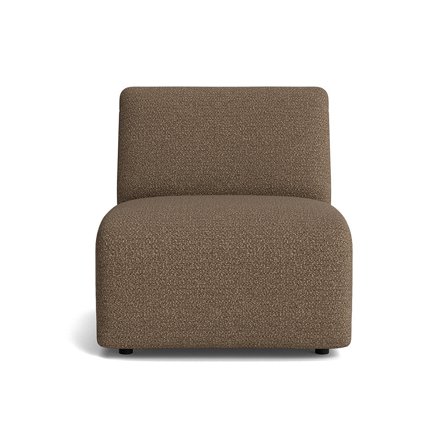 Friday 1 personers modul Raisa Brun 72x94x78 Sofa - Komfortabelt 1-personers modul med slidstærkt polyester betræk - Raisa Brun