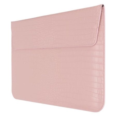 HURRISE Laptop Portfölj PU 15 Laptop Fodral 15,4 tum PU Datorväska Rosa