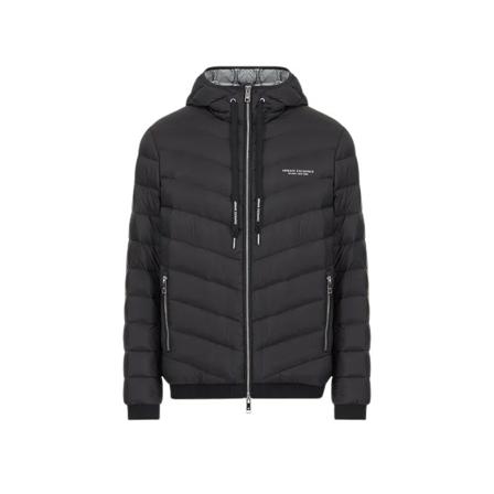 Armani Exchange Down Jakke Sort, Herre