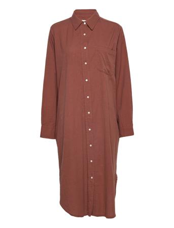 Reason Shirtdress Mini Wave Brown Moshi Moshi Mind