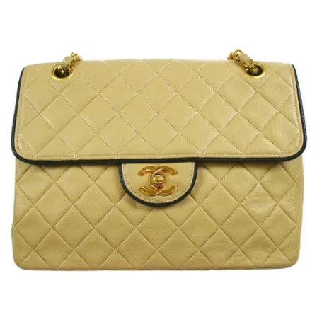 Chanel Vintage Pre-owned Læder chanel-tasker inbo, Dame Vintage Tasker, Størrelse: ONE Size