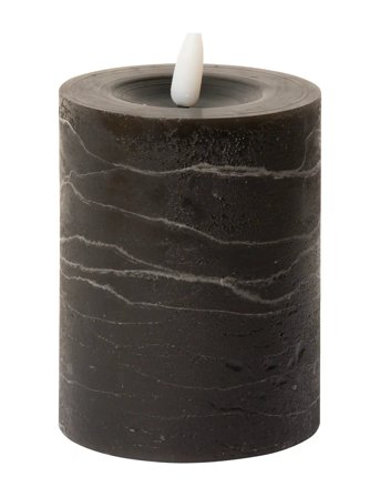 C'est Bon | Rustic Finish Led Pillar Candle | H10CM