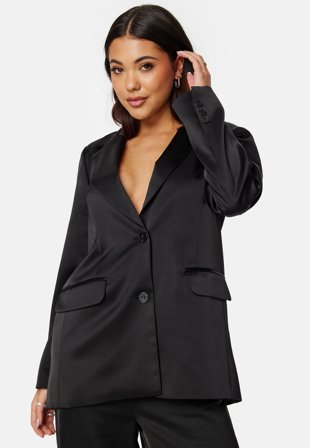 SELECTED Tasja LS Relaxed Blazer Black Klær