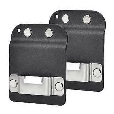 2 kpl teippipidike, mittanauhan pidike vyölle, matalaprofiilinen mittanauhan vyöklipsi, jopa 2 tuuman työkaluvyölle, teippitarvike